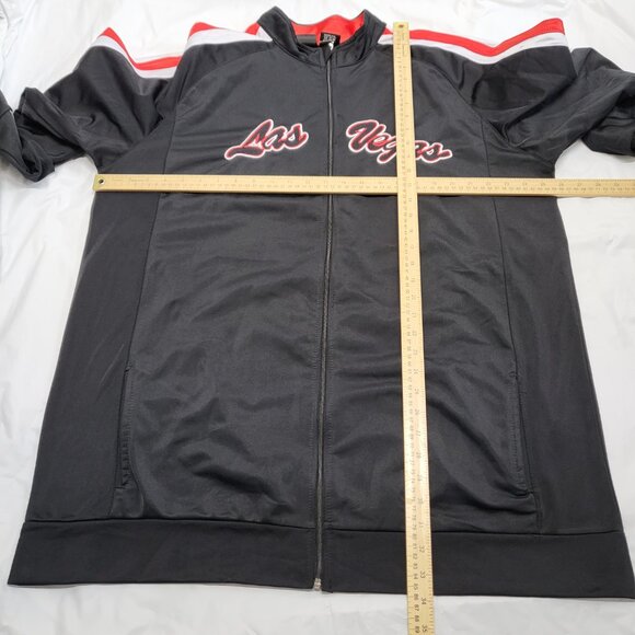 Las Vegas Mens Activewear Track Jacket 3XL Full Zip Embroidered DC Classic - Picture 11 of 14